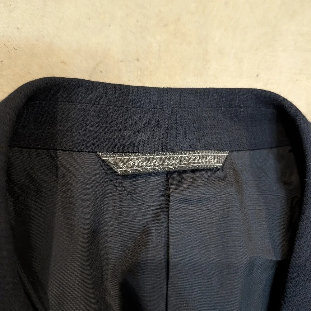 Barneys New York Dark Navy Blazer Men's 42R